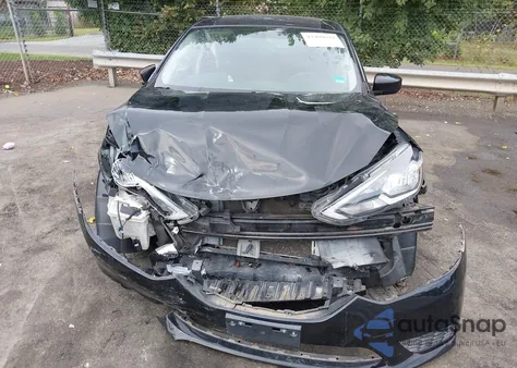 2017 Nissan Sentra S из США, поврежденный, VIN 3N1AB7AP6HY245909